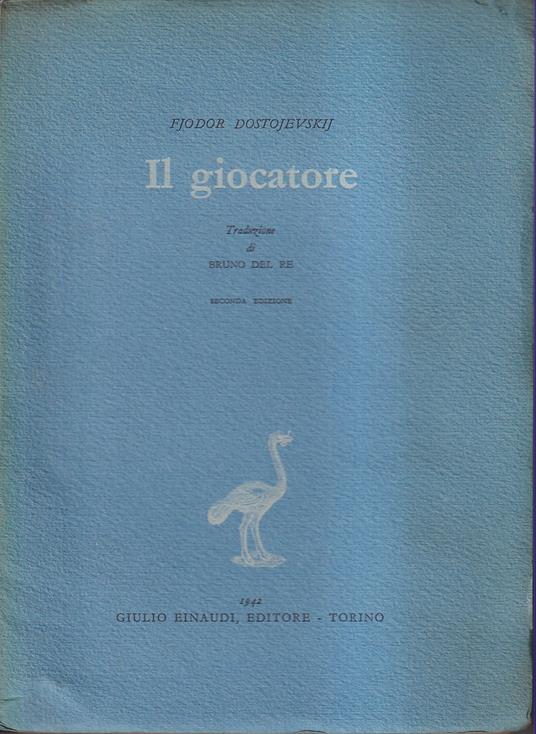 Il giocatore - Fëdor Dostoevskij - copertina