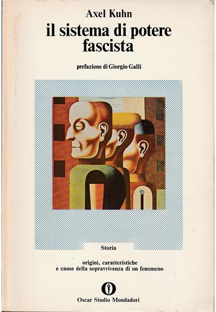Il sistema di potere fascista - copertina