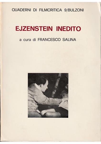 Ejzenstein inedito - copertina