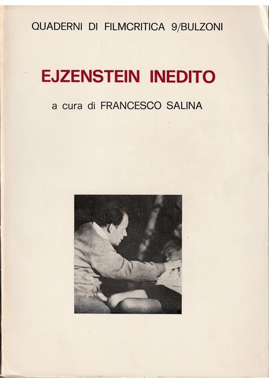 Ejzenstein inedito - copertina