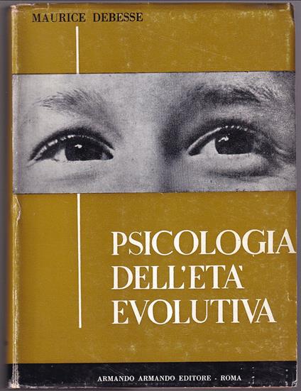 Psicologia dell'età evolutiva - copertina