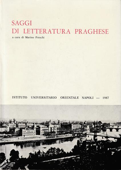Saggi di letteratura praghese - copertina