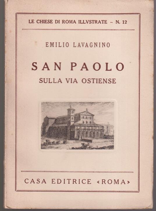 San Paolo sulla via Ostiense - copertina