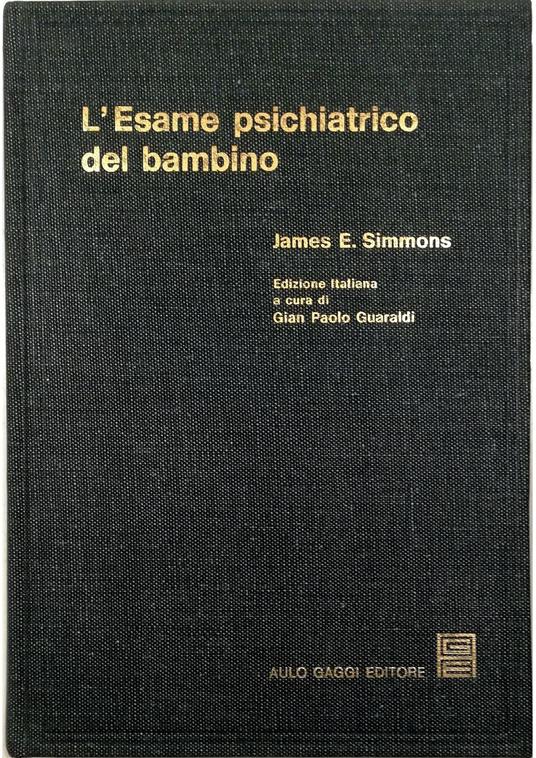 L' esame psichiatrico del bambino - copertina