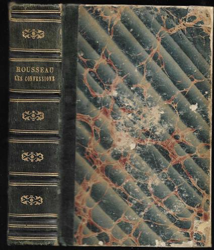 Les confessions de J.-J. Rousseau Nouvelle edition précédée d'une notice par George Sand - Jean-Jacques Rousseau - copertina