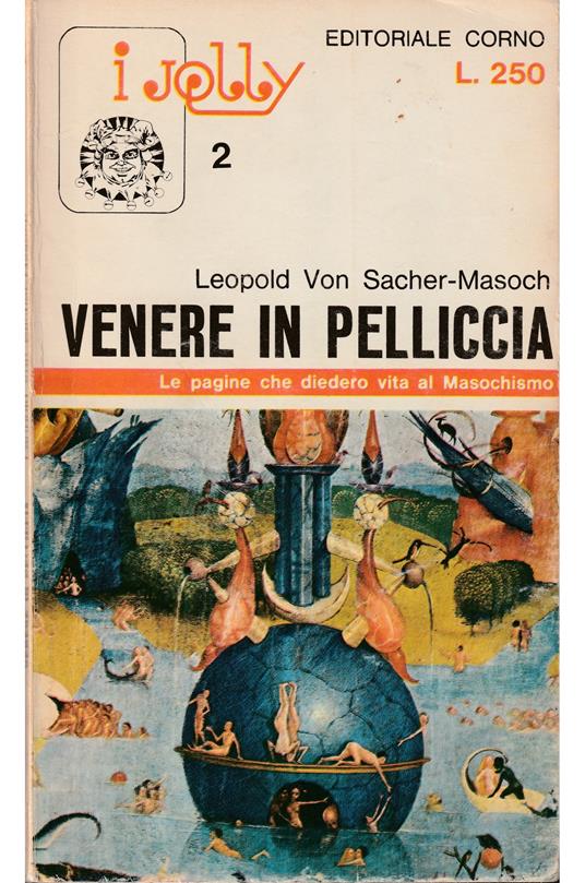 Venere in pelliccia - Leopold von Sacher Masoch - copertina