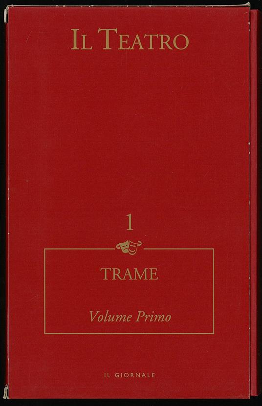 Il teatro trame 1 - Autori Vari - copertina