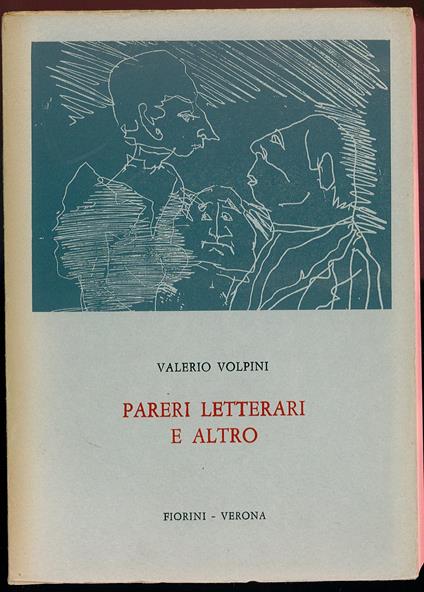 Pareri letterari e altro - Valerio Volpini - copertina