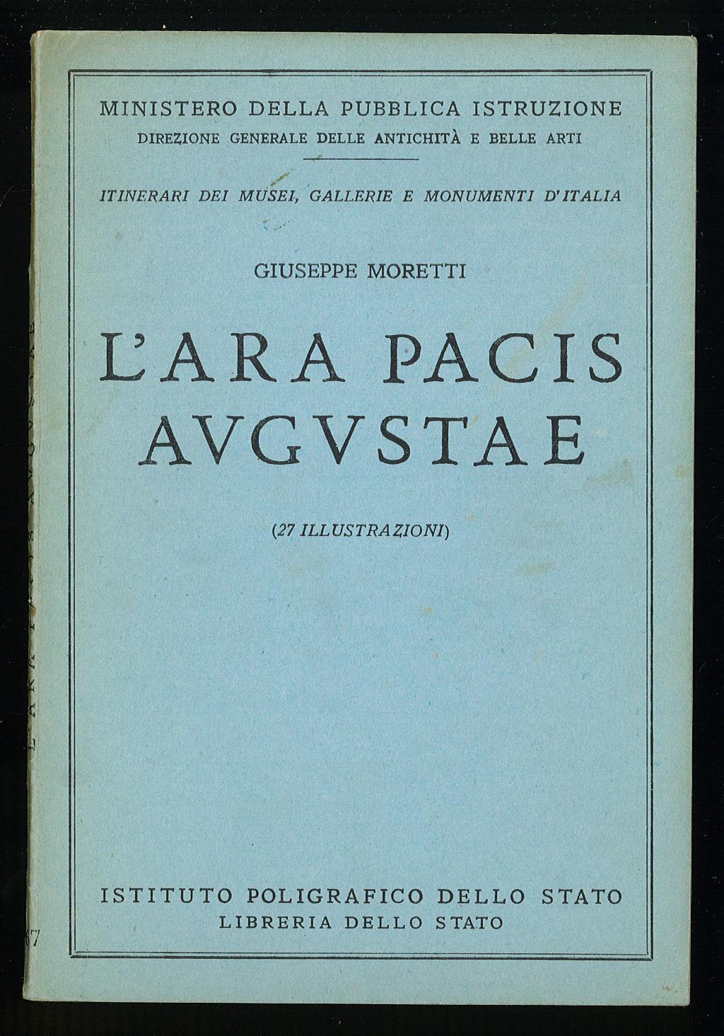 L' ara pacis augustae