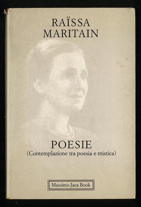 Poesie - Raissa Maritain - copertina