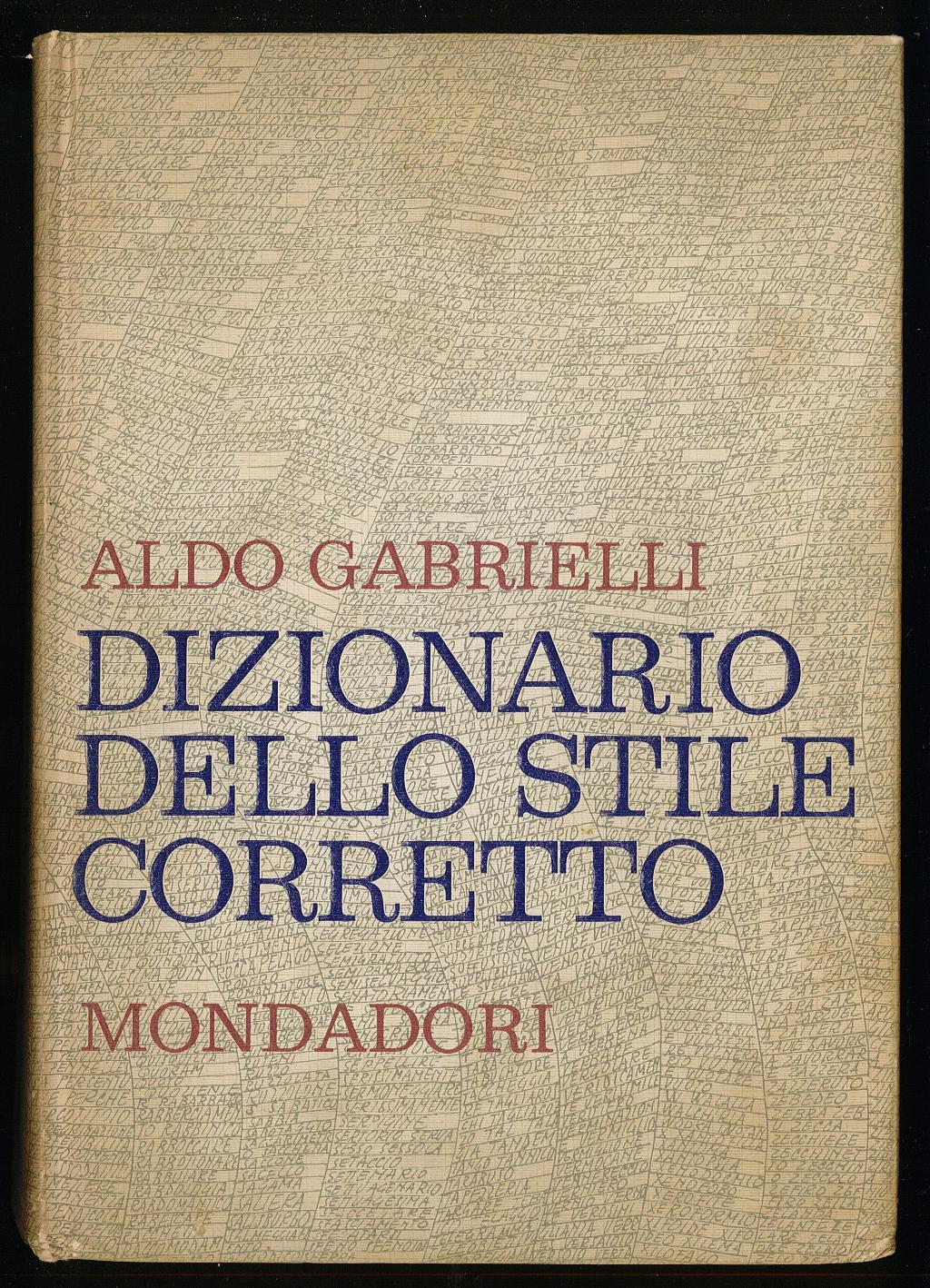 Dizionario dello stile corretto
