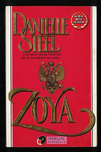 Zoya - Danielle Steel - copertina