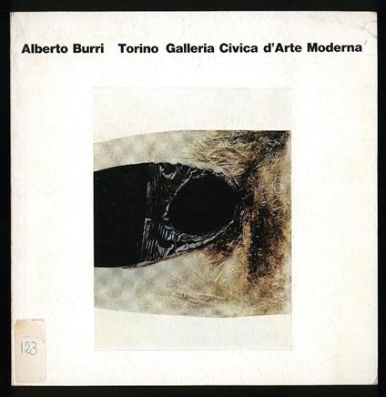 Alberto Burri - Aldo Tassini - copertina