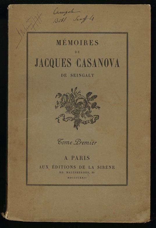 Memoires - copertina