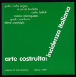 Arte costruita: incidenza italiana