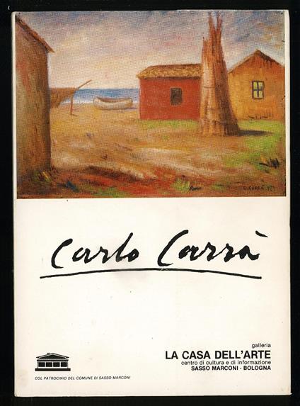 Carlo Carrà - Renato Barilli - copertina