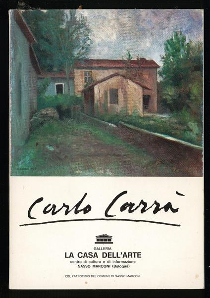 casa dell'arte - Carlo Carrà - copertina