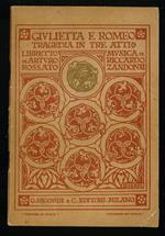 Giulietta e Romeo tragedia in tre atti
