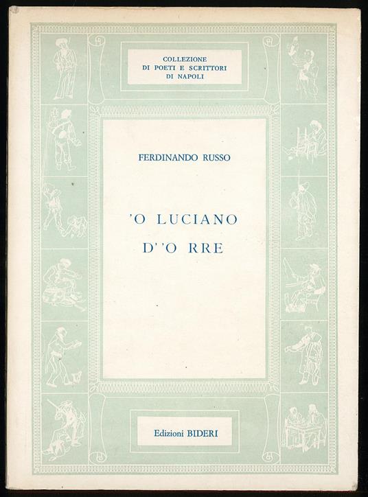 'O Luciano D'ò rre - Ferdinando Russo - copertina