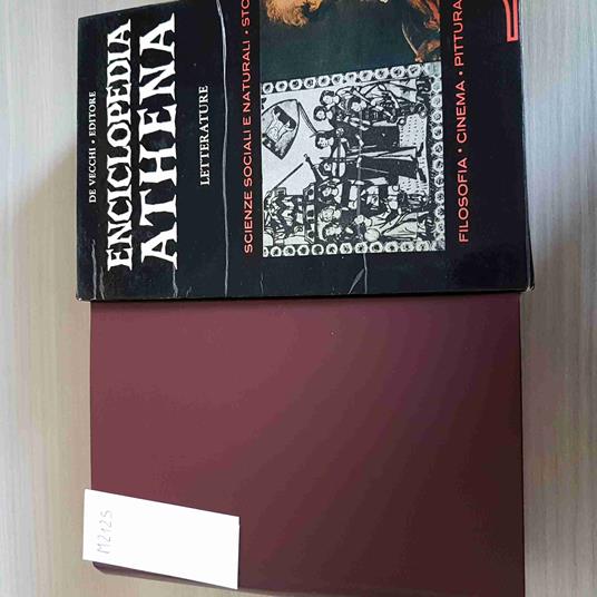 Enciclopedia Athena Letterature Letteratura - De Vecchi - 1963 - copertina