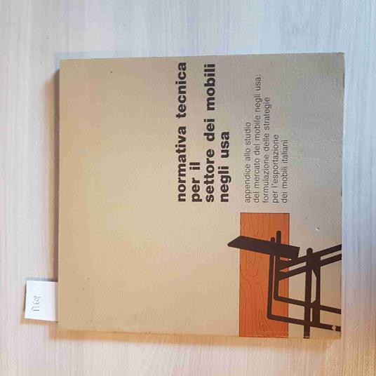 Normativa Tecnica Per Il Settore Dei Mobili Negli Usa - copertina