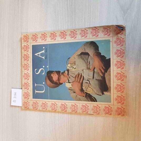 U.S.A. Vol. 2 N.1 Quadro In Miniatura Dell'America E Degli Americani In Guerra - copertina