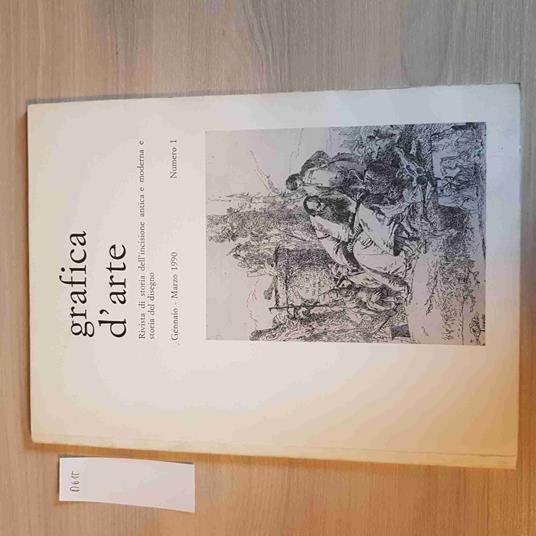 Grafica D'Arte - Numero 1 - Gennaio Marzo 1990 - copertina