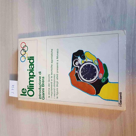 Le OLIMPIADI - GIANNI BRERA melina borelli - GARZANTI - 1972 - Gianni Brera - copertina
