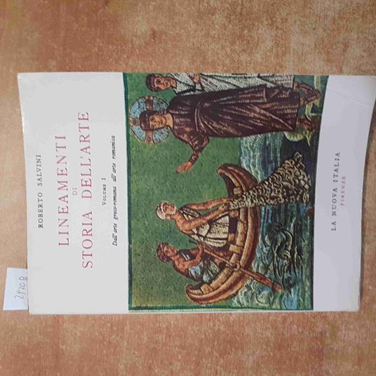 LINEAMENTI DI STORIA DELL'ARTE 1 da greco-romana a romanica SALVINI LA NUOVA IT - Roberto Salvini - copertina