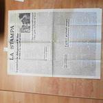 STAMPA N° 282 28 NOVEMBRE 1950 cina etna de gasperi einaudi GIORNALE TORINO