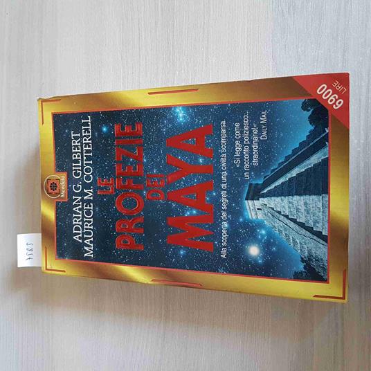 Le Profezie Dei Maya - Gilbert, Cotterell - Mandala - 1998 - copertina