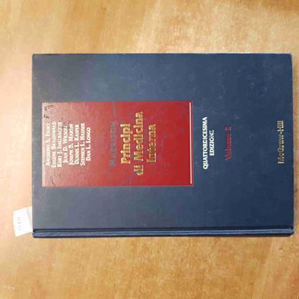 PRINCIPI DI MEDICINA INTERNA volume 2 HARRISON McGRAW-HILL fauci braunwald - Harrison - copertina