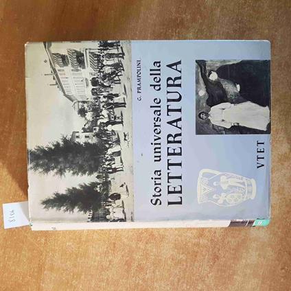 STORIA UNIVERSALE DELLA LETTERATURA volume 5 V 1961 PRAMPOLINI UTET - Giacomo Prampolini - copertina