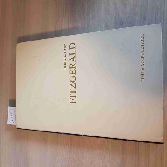 Fitzgerald - Henry D. Piper - Della Volpe - 1966 - copertina