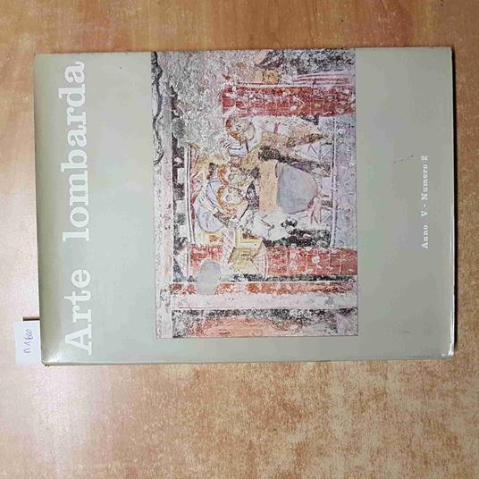 ARTE LOMBARDA 1960 rivista di storia dell'arte ANNO V numero 2 LA RETE MILANO - copertina