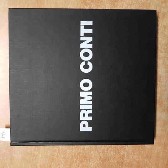 PRIMO CONTI catalogo monografia 1974 SILVANA EDITORIALE - copertina