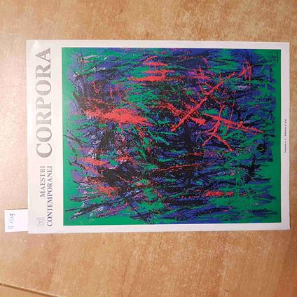 MAESTRI CONTEMPORANEI ANTONIO CORPORA vanessa edizioni d'arte - copertina
