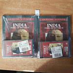 INDIA TERRA DI MISTERO 1,2 fascicoli + VHS ANTICHE CIVILTà hobby work TIBET