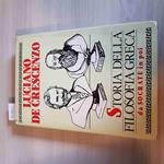 Storia Della Filosofia Greca Da Socrate In Poi - Luciano De Crescenzo 1986 Cde