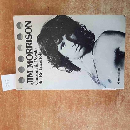 JIM MORRISON canzoni e poesie del Re Lucertola 1983 GAMMALIBRI the doors - Jim Morrison - copertina