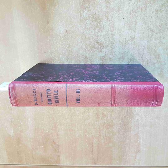 CORSO TEORICO PRATICO DI DIRITTO CIVILE volume 3 - Francesco Ricci - UTET 1886 - Francesco Ricci - copertina