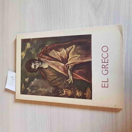 El Greco - Antonina Vallentin - Fernand Hazan - Antonina Vallentin - copertina