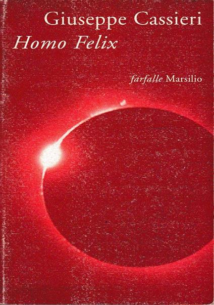 Homo felix - Giuseppe Cassieri - copertina