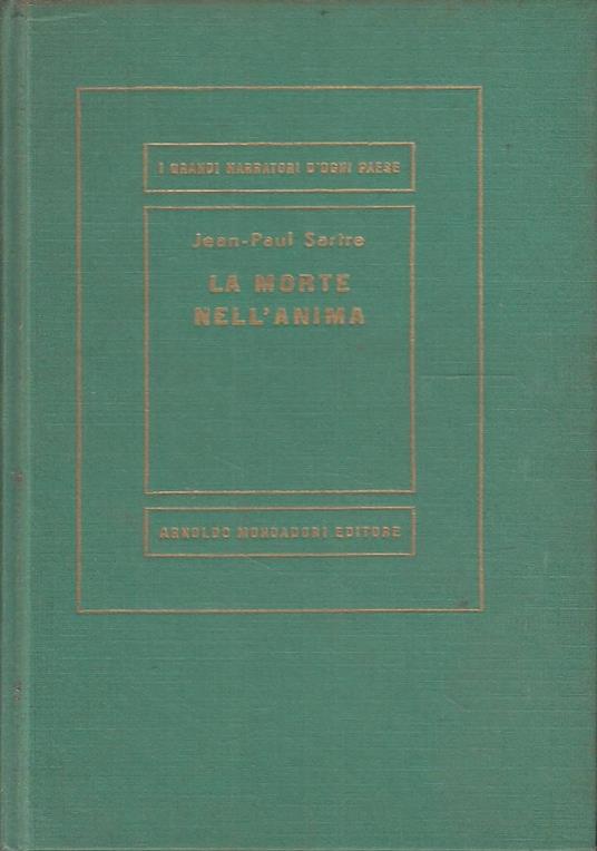 morte nell'anima - Jean-Paul Sartre - copertina
