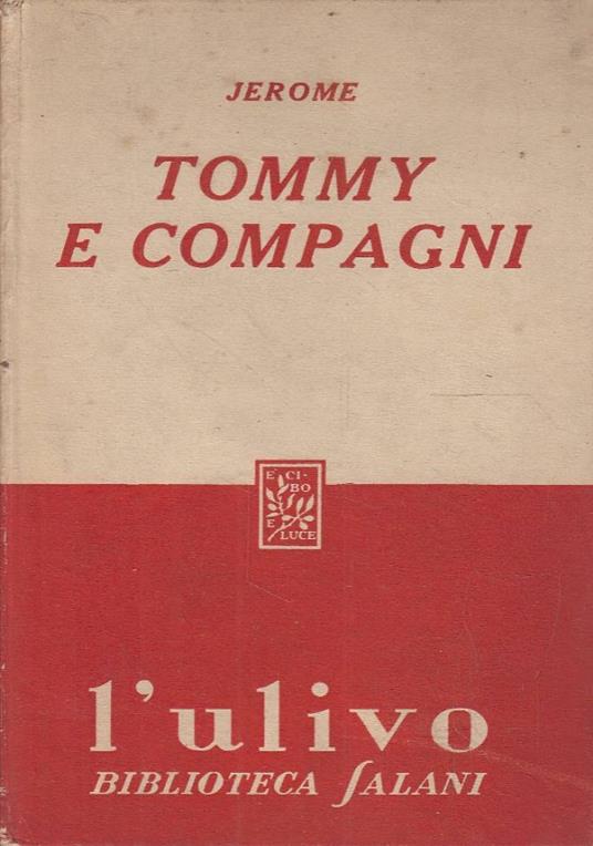 Tommy e compagni - K. Jerome Jerome - copertina