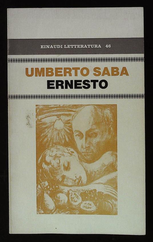 Ernesto - Umberto Saba - copertina