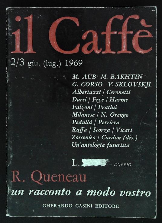 Il Caffè - copertina