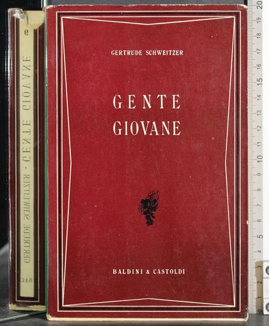 Gente Giovane - Gertrude Schweitzer - copertina