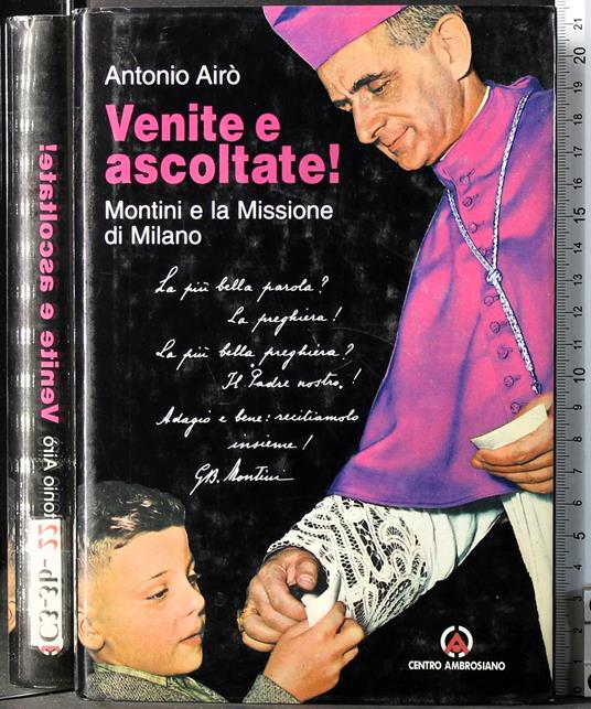 Venite e ascoltate! - Antonio Airò - copertina