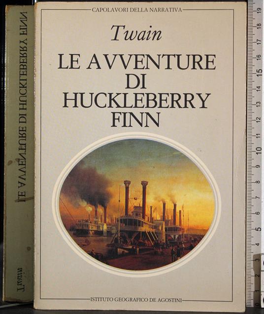 Le avventure di Huckleberry Fin - Mark Twain - copertina